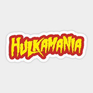 Hulkamania Sticker